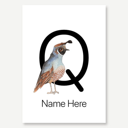 Custom Alphabet Print