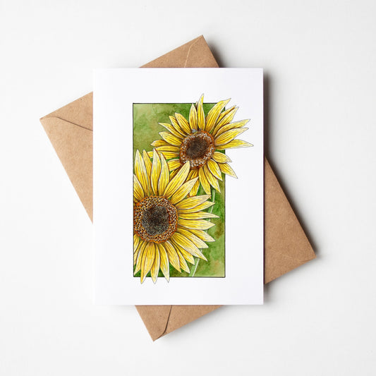 Sunflowers Greeting Card