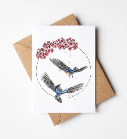 Tether Greeting Card