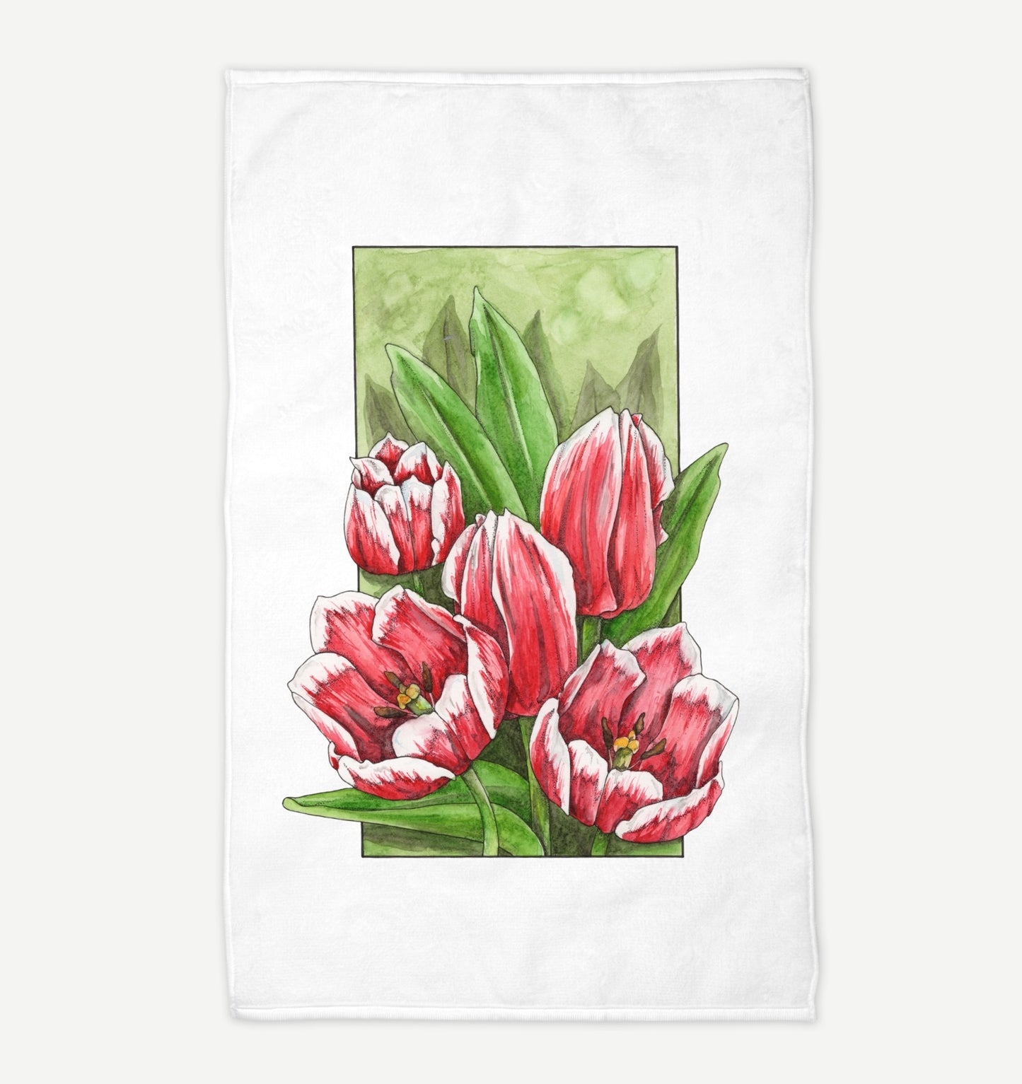 Tulip Tea Towel