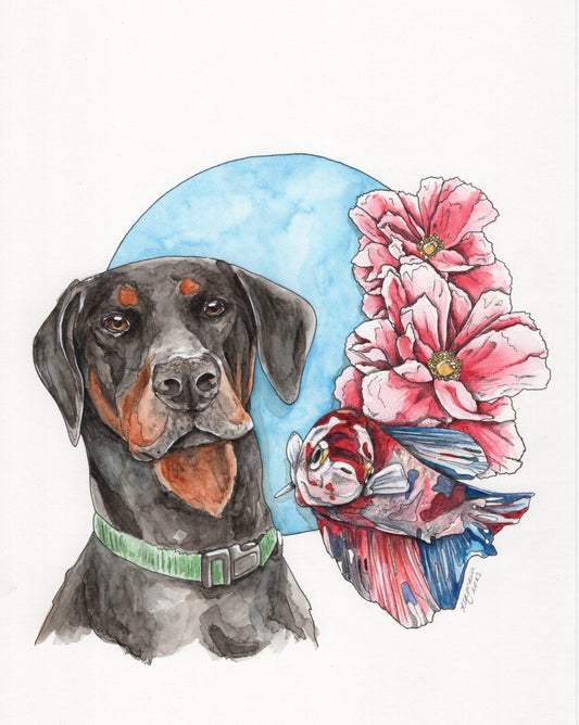 Custom Animal Painting - Original Artwork